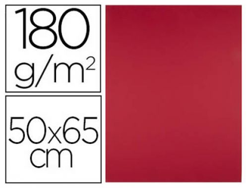 Cartolina liderpapel 50x65 cm 180 gr vermelho natal pack de 25 unidades , Liderpapel , 79456 , 8423473794566